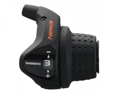Shimano Shifter rechts nexus 3speed 1700 mm zwart - thumbnail