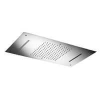 Hotbath Mate Hoofddouche Met Led En 2 Watervallen 38X70 cm M144 - Gepolijst RVS - thumbnail