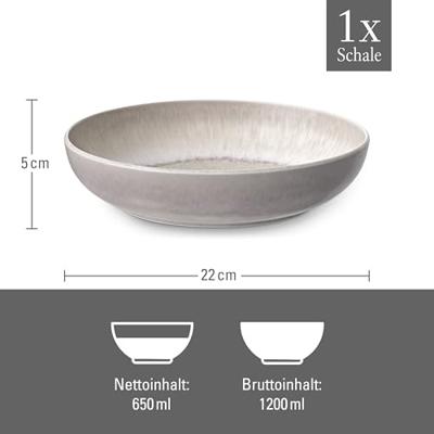 LIKE BY VILLEROY & BOCH - Perlemor Sand - Pastabord 22cm