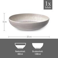 LIKE BY VILLEROY & BOCH - Perlemor Sand - Pastabord 22cm - thumbnail