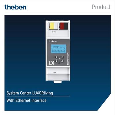 Theben 4800495 Systeemcentrale LUXORliving IP1