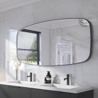 Ben Sandro Spiegel 160x4x80 cm Mat Zwart - thumbnail