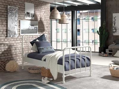 Vipack bed Bronxx - wit - 90x200 cm