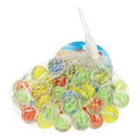 Knikkers Kattenoog Kleur, 50st - thumbnail