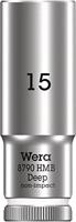Wera 8790 HMB Deep Hand- en Machinedop met 3/8"-aandrijving, 15 x 64 mm - 05004537001 - thumbnail