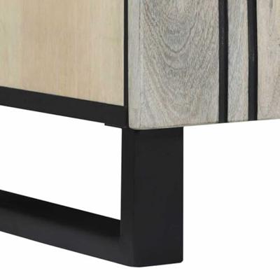 Wastafelkast met plank Bruin en zwart 62 x 33 x 58 cm