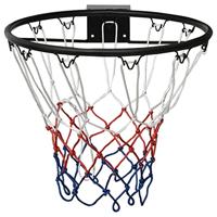 Basketbalring 45 cm staal zwart - thumbnail