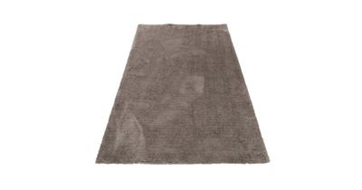 J-Line Vloerkleed Effen Lang Polyester Grijs