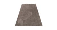 J-Line Vloerkleed Effen Lang Polyester Grijs - thumbnail