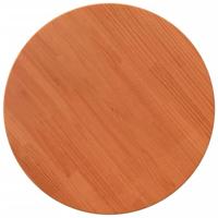 Tafelblad rond 60x2,5 cm massief grenenhout wasbruin - thumbnail