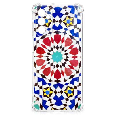 Samsung Galaxy M13 4G | M23 Anti-Shock Hoesje Mozaïek Samsung Galaxy M13 4G | M23 Anti-Shock Hoesje Mozaïek