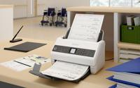 Dubbelzijdige Scanner Epson WorkForce DS-730N - thumbnail