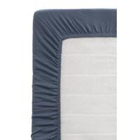 Hoeslaken Jersey - donker blauw - 180x200/220 cm - thumbnail
