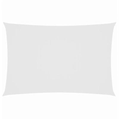 VidaXL Zonnescherm rechthoekig 2x5 m oxford stof wit
