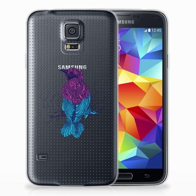 Samsung Galaxy S5 Telefoonhoesje met Naam Merel Samsung Galaxy S5 Telefoonhoesje met Naam Merel