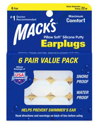 Mack's Oordopjes Zacht 6 paar