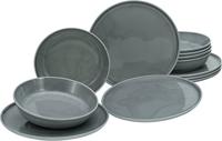 Creatable Serviesset Chef Collection (12-delig servies, Grijs) - thumbnail