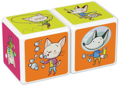 Geomag MagiCube Magnetic Friendship Park Oscar&Chips - 2 delig