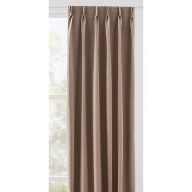 Gordijnstof Leonard verduisterend - roze