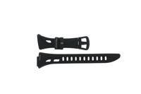 Horlogeband Casio RFT100 / 10227753 Rubber Zwart 16mm - thumbnail