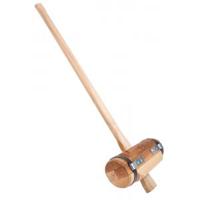 Houten Sleg met ronde kop - thumbnail