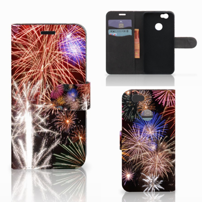 Huawei Nova Wallet Case met Pasjes Vuurwerk Huawei Nova Wallet Case met Pasjes Vuurwerk