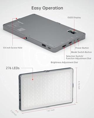 MOJOGEAR Lumi RGB LED-lamp 18.5W - Max