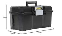 Stanley Koffers Gereedschapskoffer met drukslot 24", type 1-97-510 - 1-97-510 - thumbnail