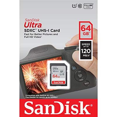 Sandisk SDXC geheugenkaart - 64GB - Ultra