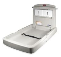 Rubbermaid Rubbermaid babyverschoontafel verticaal kunststof - grijs - thumbnail