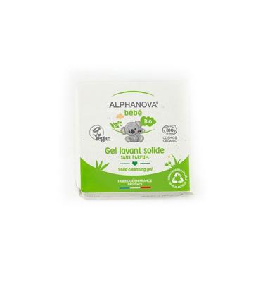 Alphanova Bebe Baby bio solid cleansing gel 100 Gram