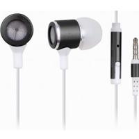In-Ear oordopjes met microfoon 'Zwart' - thumbnail