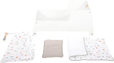 Small Foot houten schommel poppenbed little button