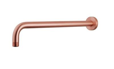 Wiesbaden Gebogen Douche-Arm Rond Muurbevestiging 45 cm Geborsteld Koper Wiesbaden Gebogen Douche-Arm Rond Muurbevestiging 45 cm Geborsteld Koper