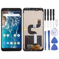LCD-scherm en Digitizer volledige montage met Frame voor Xiaomi Mi 6X(Black) - thumbnail