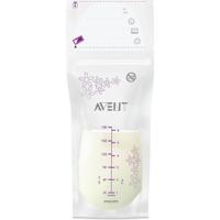 Set van 25 Philips AVENT bewaarzakjes voor moedermelk transparant - thumbnail