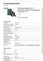Schneider Electric XB5AG21 XB5AG21 Sleutelschakelaar IP67 1 stuk(s) - thumbnail