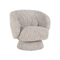 Richmond Draaifauteuil 'Cavallo' Geweven stof, kleur Beige - thumbnail