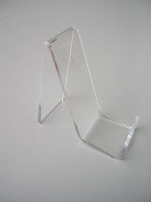 Acryl-standaard lederwaren h 6cm d 2cm