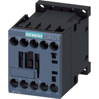 Siemens 3RT2017-1BB42 Contactor 3x NO 5.5 kW 24 V/DC 12 A Met hulpcontact 1 stuk(s)