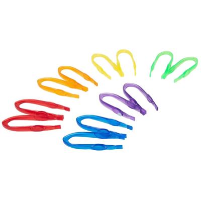 Tickit Doorschijnende Kleurenpincet 12 stuks