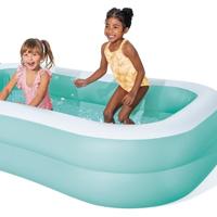 Intex opblaasbaar zwembad family pool mandarin - thumbnail