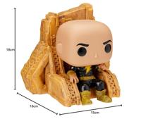Black Adam Funko Pop Deluxe Vinyl: Black Adam on Throne - thumbnail