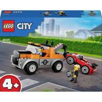 Lego city sleepwagen met sportauto reparatie - 60435 - thumbnail