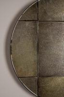 Dutchbone Ronde Spiegel 'Mado' Antique finish, 60cm - thumbnail