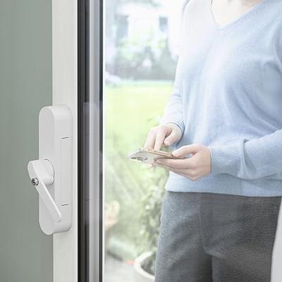 Terrasdeur veiligheidsslot - ABUS - WINTECTO One FCA4100 W - SmartX-technologie, 3D-alarmsensor, bediening via app