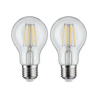 Paulmann 28856 LED-lamp Energielabel F (A - G) E27 5 W Warmwit (Ø x h) 60 mm x 108 mm 2 stuk(s) - thumbnail