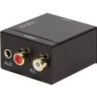 LogiLink CA0101 LogiLink - Digital-Analog-Audiowandler Toslink / Cinch / Jackplug Audio Adapter [1x Toslink-bus (ODT), Cinch-koppeling - 1x Cinch-koppeling, - thumbnail