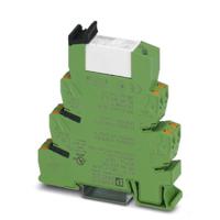 Phoenix Contact PLC-RPT- 24UC/21-21/RW Relaismodule (modulair) Nominale spanning: 24 V/DC Schakelstroom (max.): 6 A 2x wisselcontact 1 stuk(s) - thumbnail