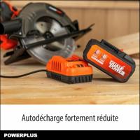 Batteria e caricabatterie - Dual Power - POWDP90640 - Batteria e caricabatterie 2.5Ah/5.0Ah 2x20V - Utensili fai da te a batteria - thumbnail